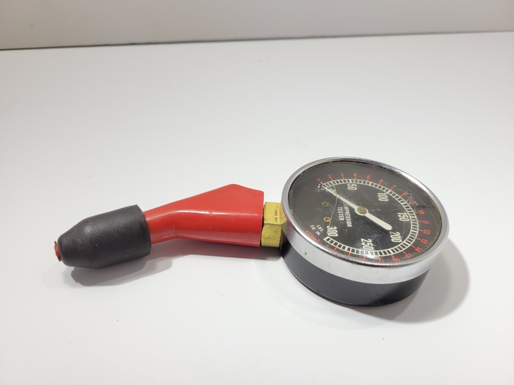 Kar Check Tune It Yourself Engine Black Compression Tester 0-300 PSI Model 2502