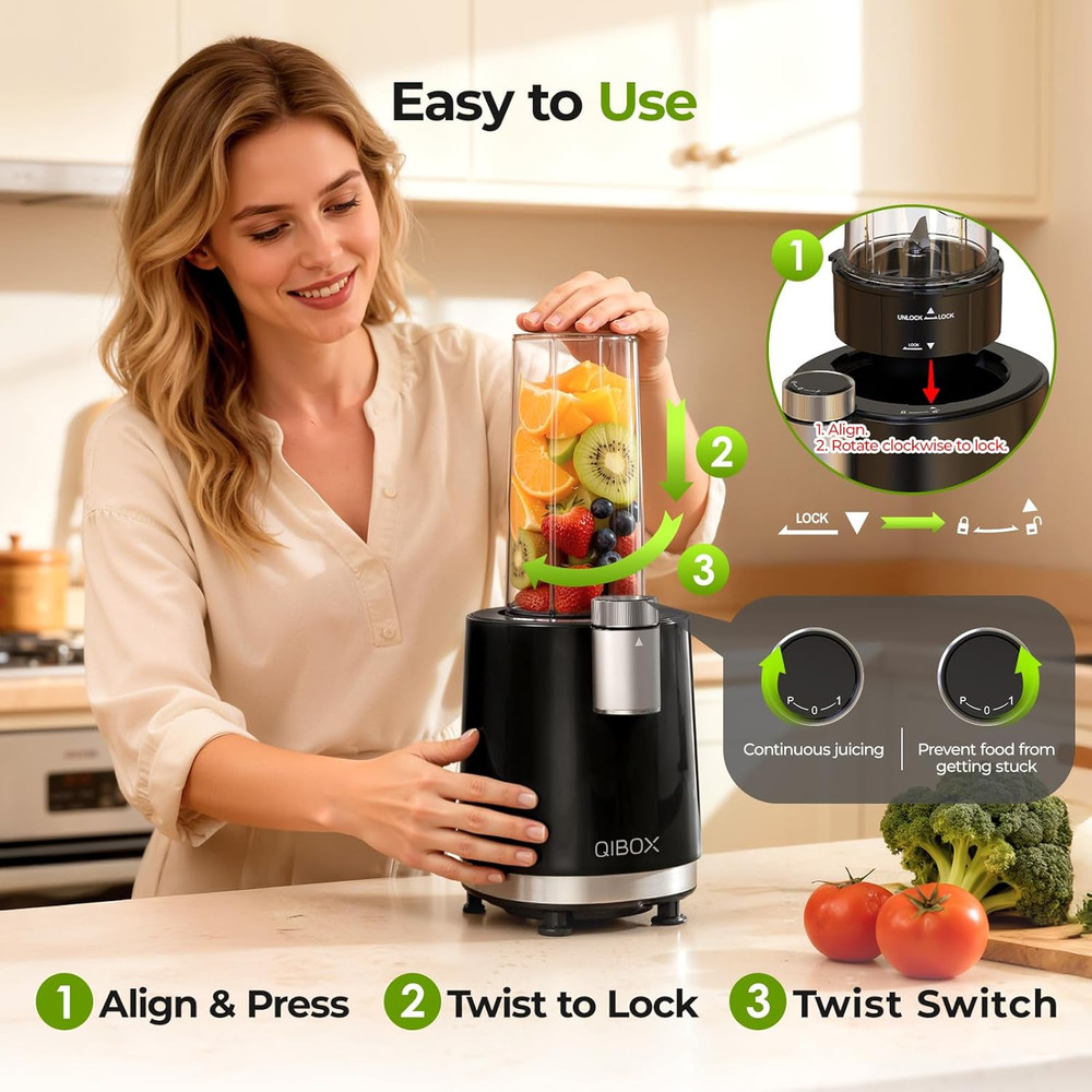 Dual Snow Cone & Smoothie Maker - 700W Shaved Ice Machine