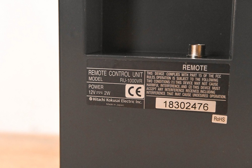 Hitachi RU-1000VR Remote Control Panel CG01TRL