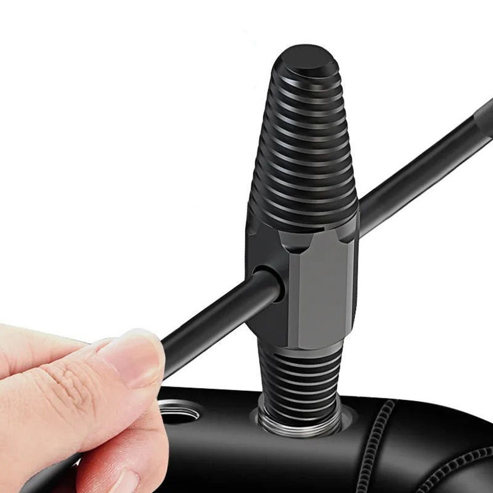 Carbon Steel 1/2 3/4" Multi-functional Extractor&Crowbar Drill Bits Double Head