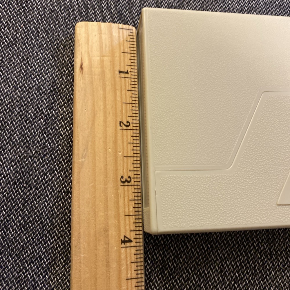 Vintage Scotch Disk Box 1986 Storage Case
