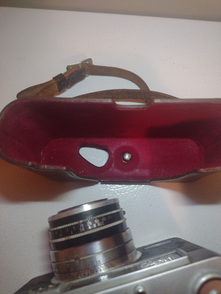 Vintage Tower 57-A Camera Untested Made In Japan With Case