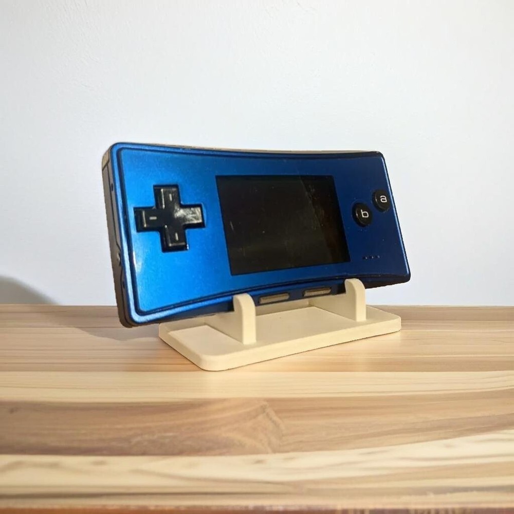 Nintendo Game Boy Micro Handheld Retro Console Horizontal Display Stand