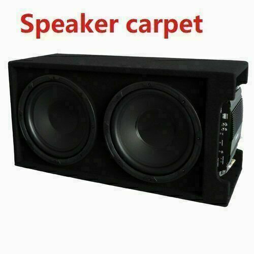 Car Trunk Liner Speaker Box Sub Woofer Wrap Carpet Under-felt Upholstery Replace