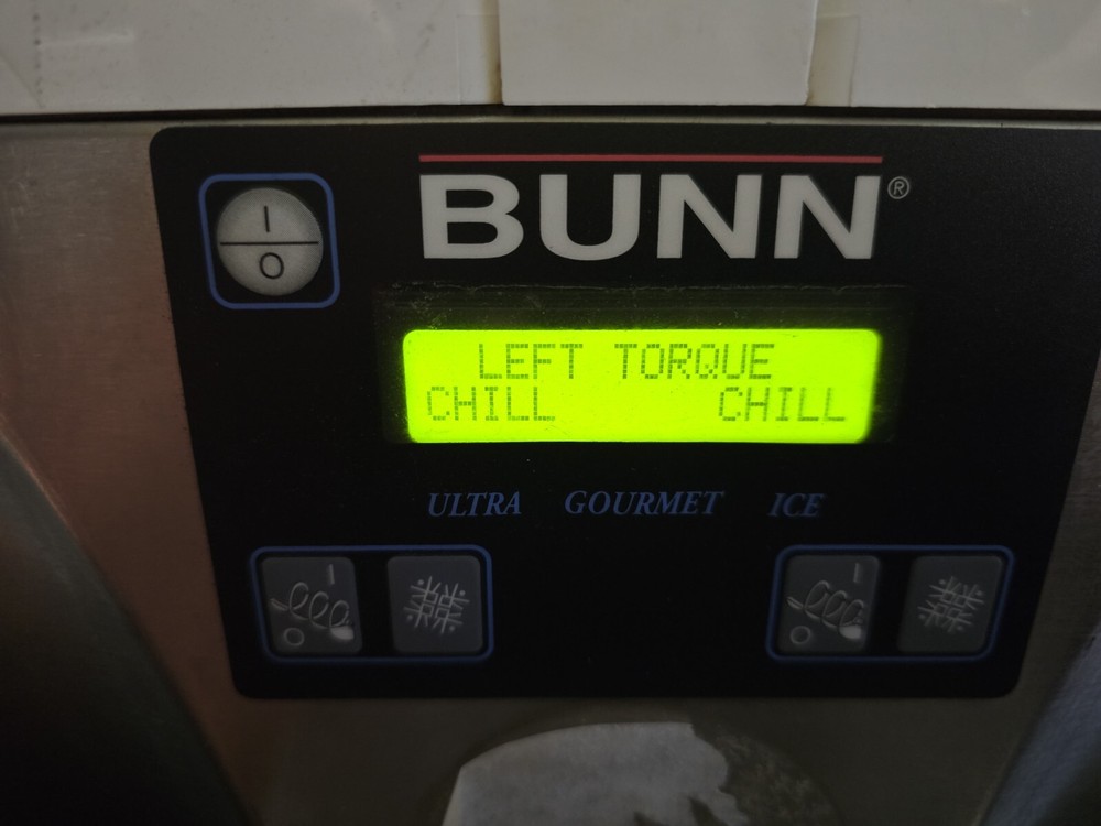 Bunn Ultra-2 Slush Machine Frozen Beverage System Base Only ~ Sensor Error