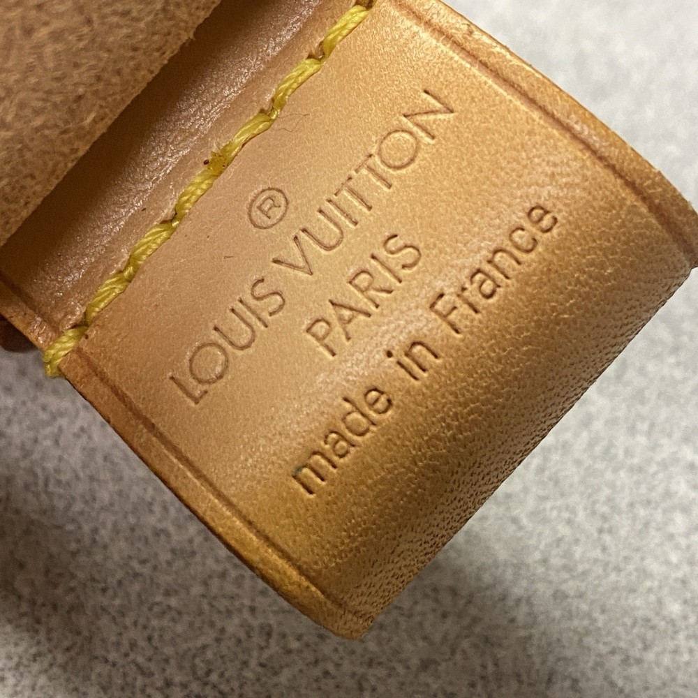 Authentic Louis Vuitton Luggage Tag Excellent Condition