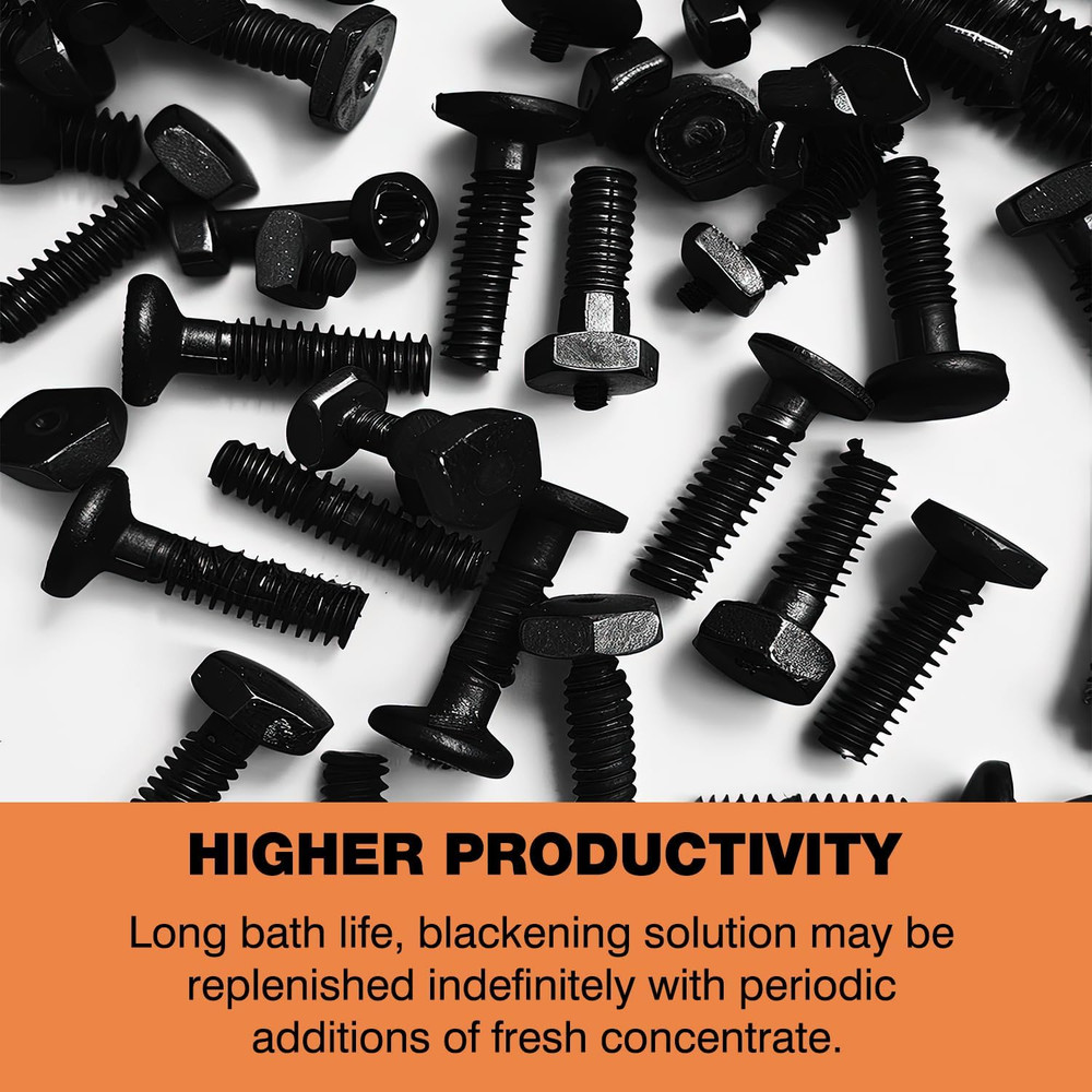 Black Oxide Coating Kit - Black Oxide Solution, Versatile Blackening Solution