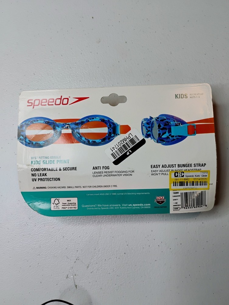 Speedo Kids Glide Goggles Ages 3 - 6