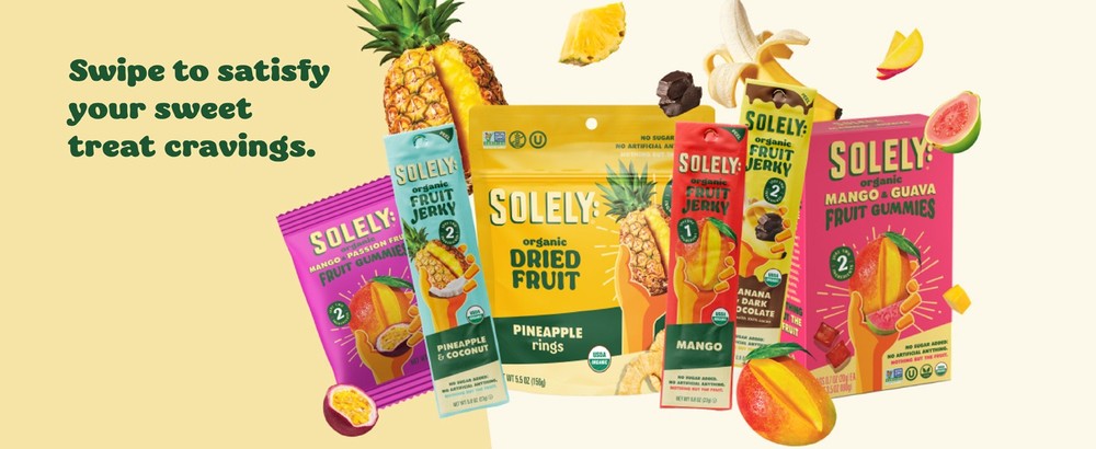 - Organic Mango Chocolate Drizzled Fruit Jerky - 12 Indivily