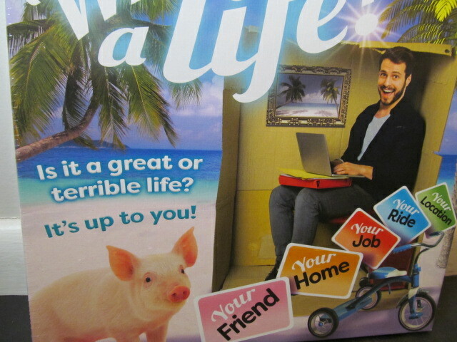 Tactic What A Life Card and Board Game