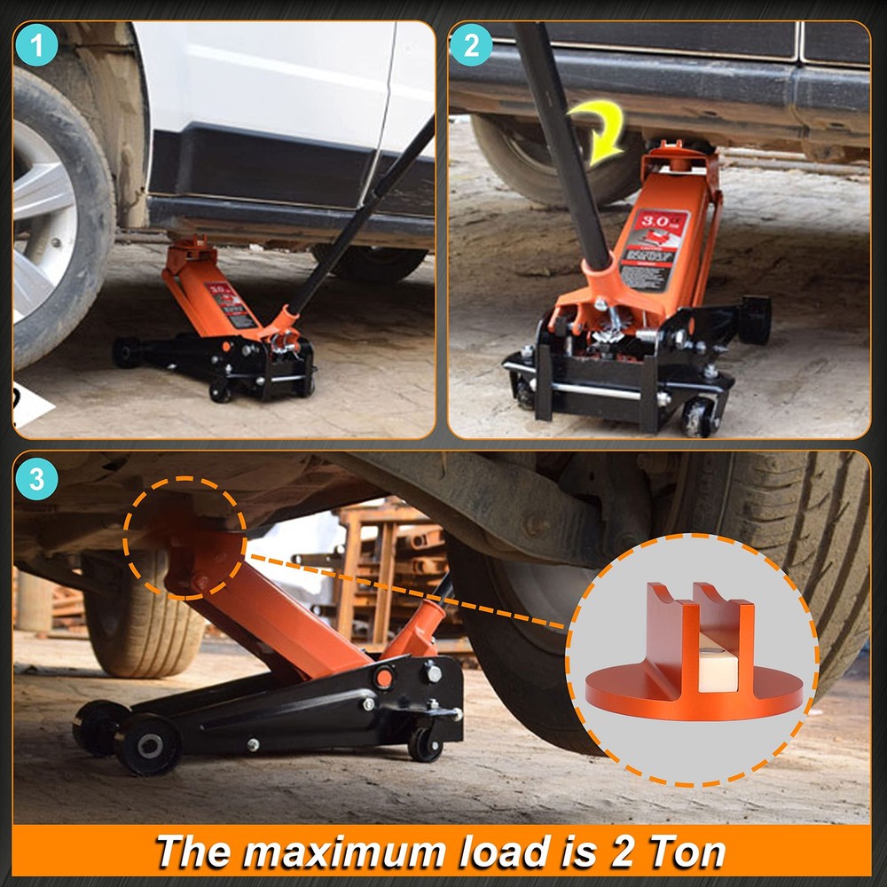 Jack Pad Pinch Weld Frame Rail Adapter with Magnetic Function for Sub-Frame V...