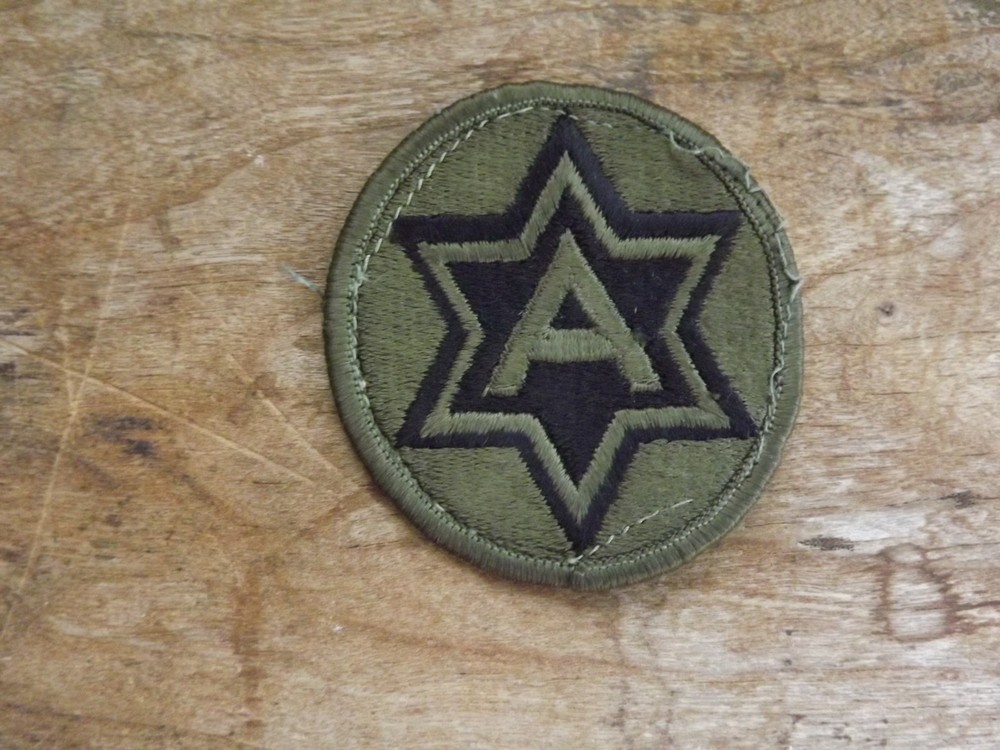 6th Army Patch, Subdued - INV# C790