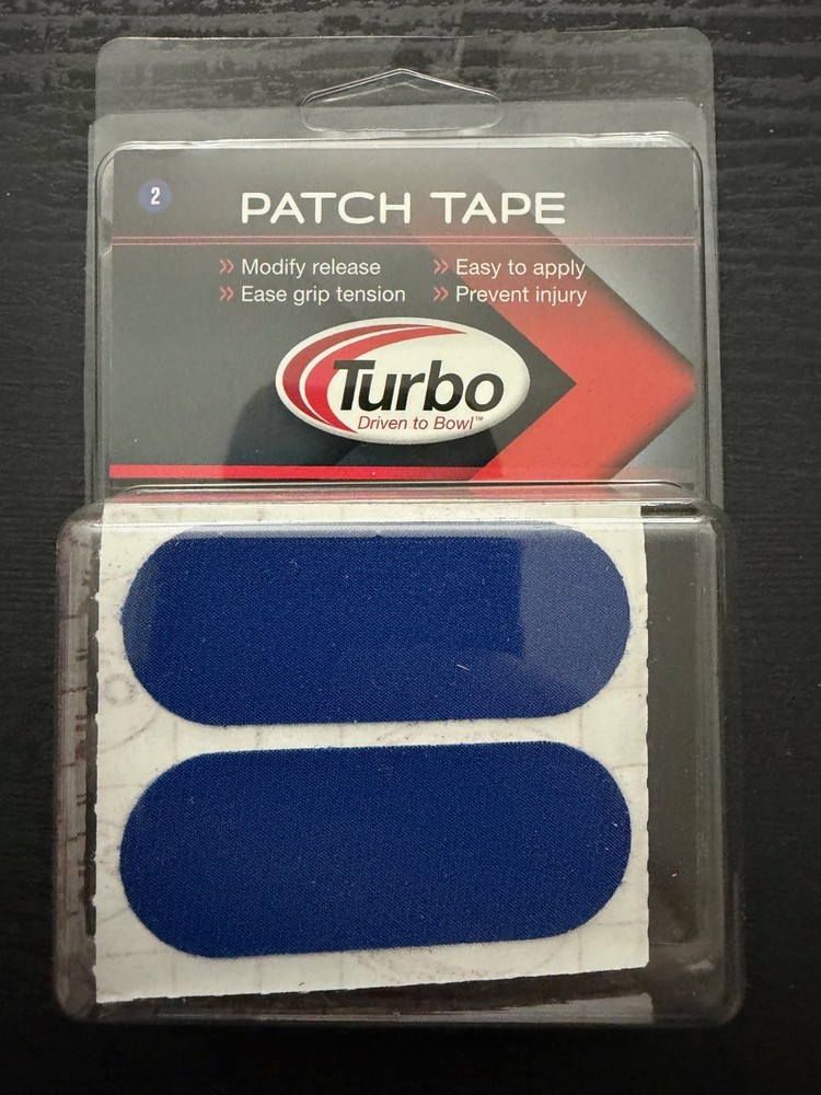 Turbo Patch Tape Blue Quick Release #2 (30 piece pack)