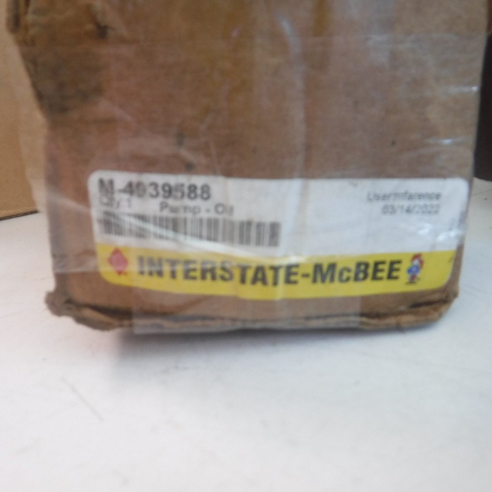 Interstate-McBee Oil Pump M-4939588