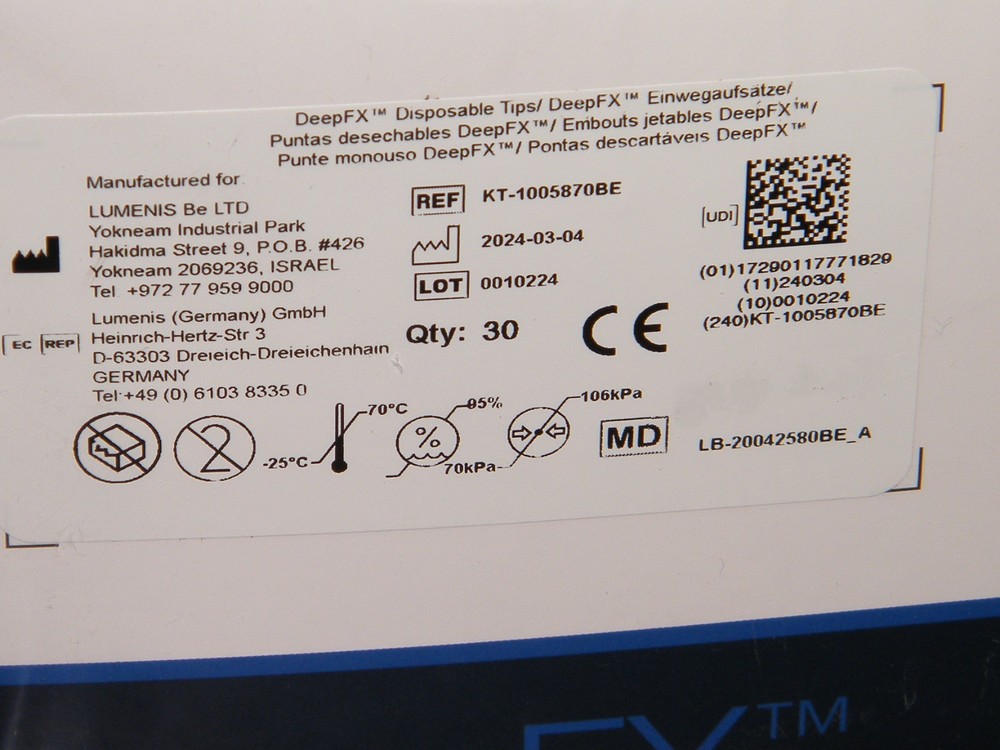 Lumenis UltraPulse DeepFX Bridge Therapy Laser Disposable Tips x30🔥