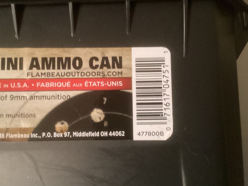 Flambeau Small Ammo Box 5414 MC