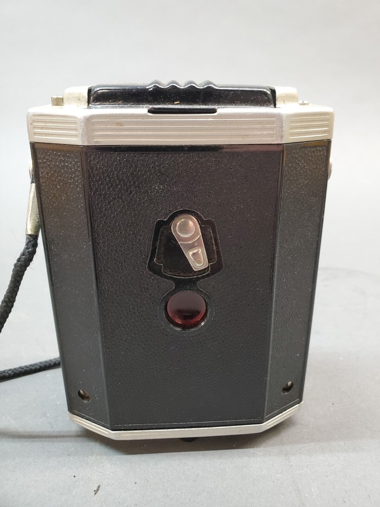 Vintage Kodak Brownie Reflex Synchro Model Camera & Flash Holder Bundle