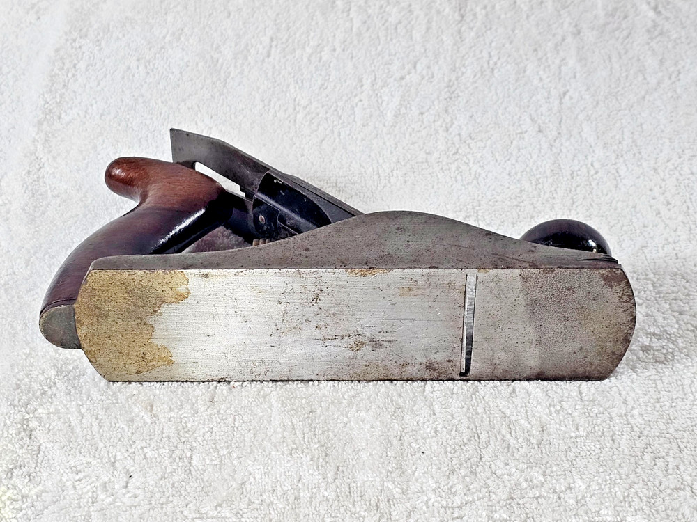Rare Stanley Bed Rock No. 604 Smooth Plane - Type 3 Round Side - B Casting Mark