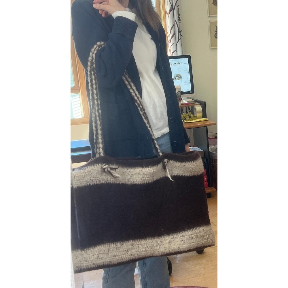HUGE Oversized Wool Tote (3182)