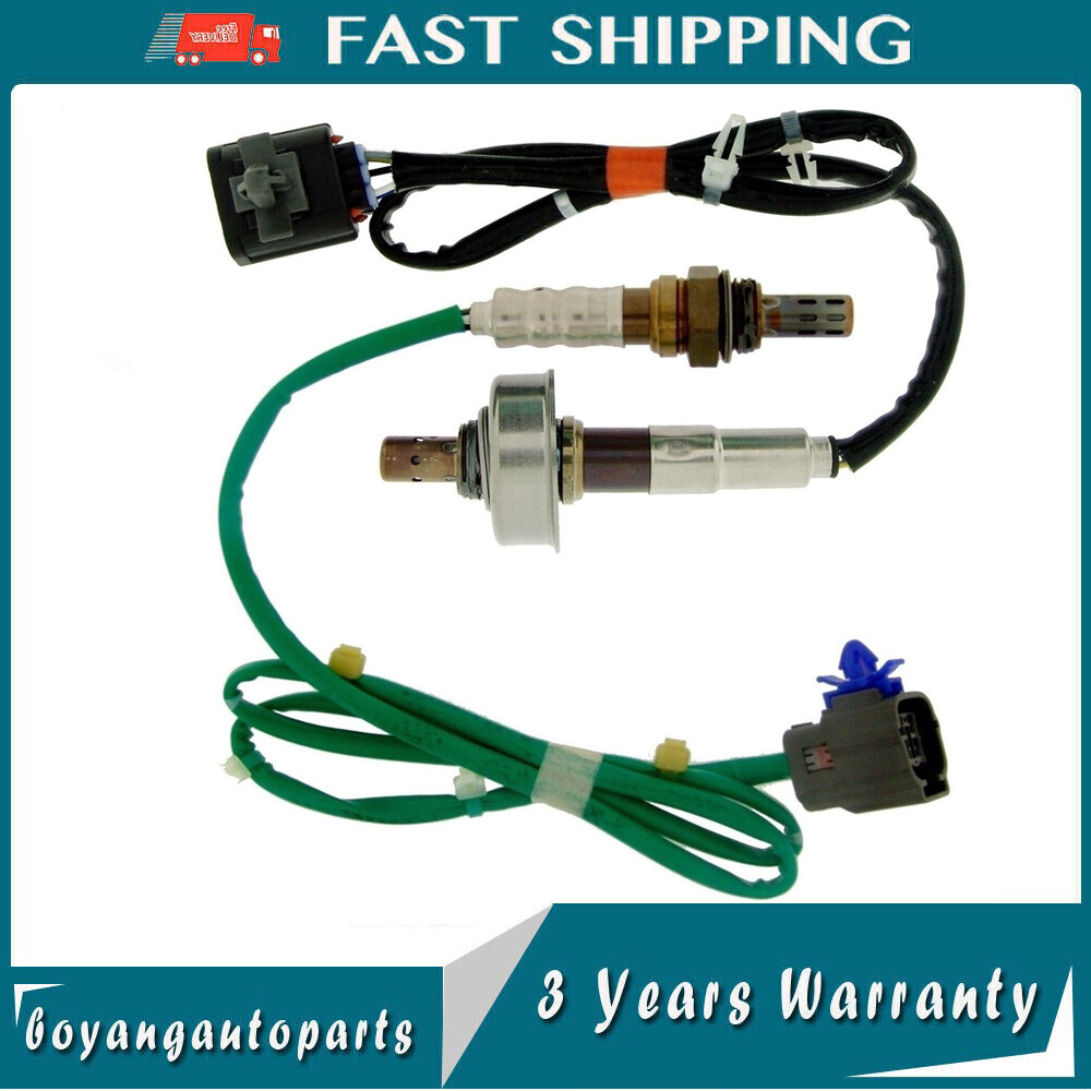 2pcs Upstream+Downstream Oxygen O2 Sensor For Mazda 6 2.5L L4 2009-2013