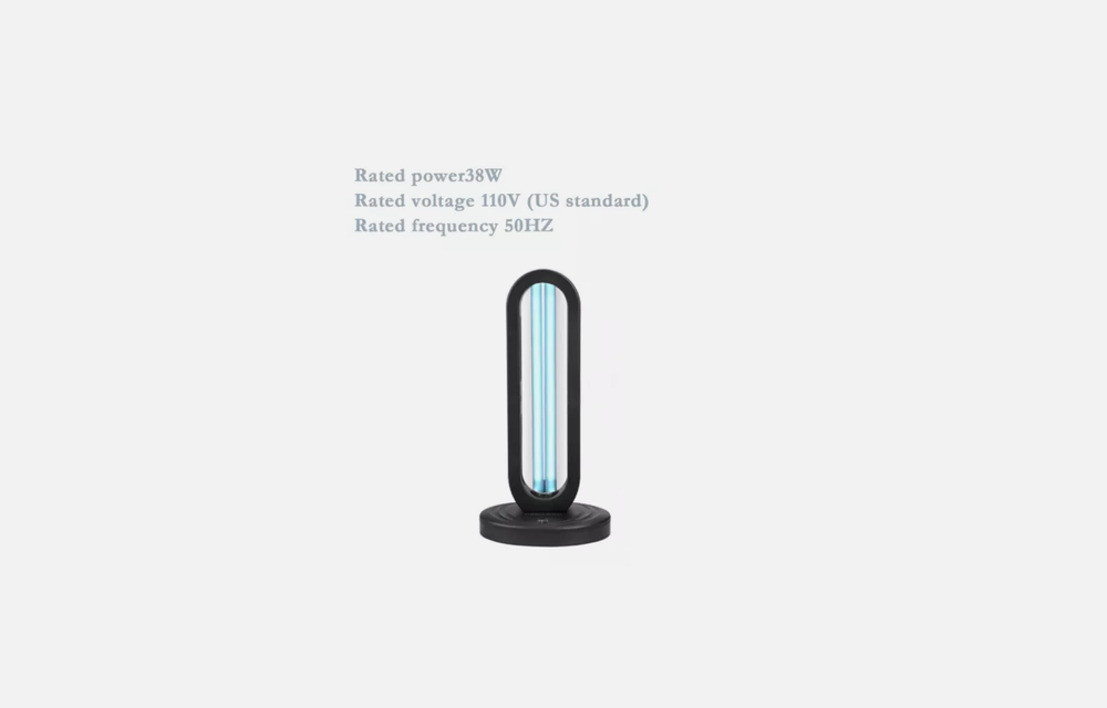 Ozone UV Light Disinfection 110V 38W ABS+quartz NEW w/Remote Controller