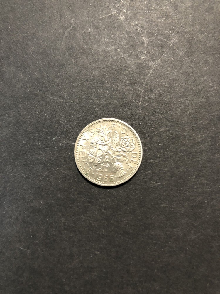 1965 Lucky Sixpence