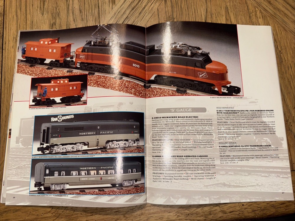 1992 Lionel Trains Catalog-Book One