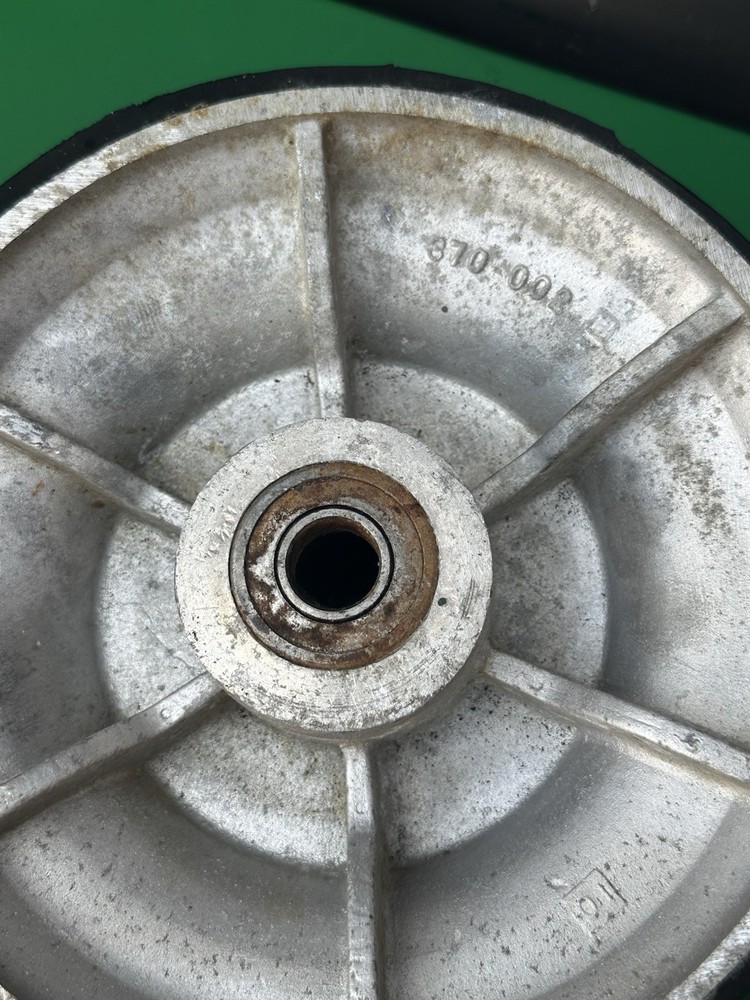 3 CURRENT 307-002 6" HOOK SHEAVE Nylatron