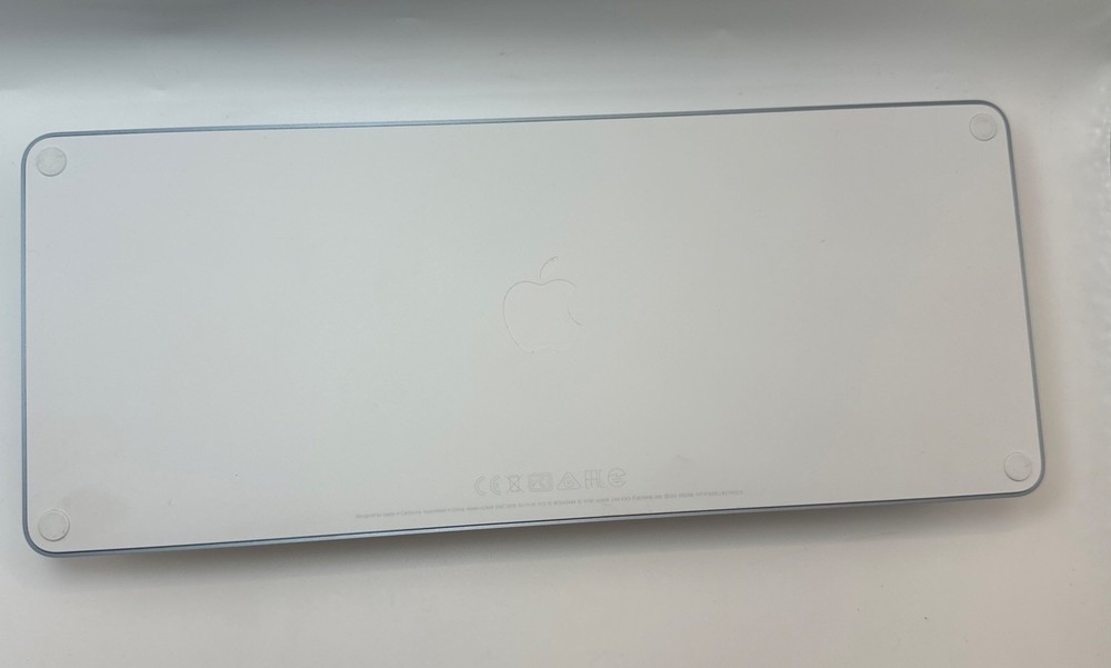 Apple Magic Keyboard with Touch ID Model A2449 Blue Frame White Keys