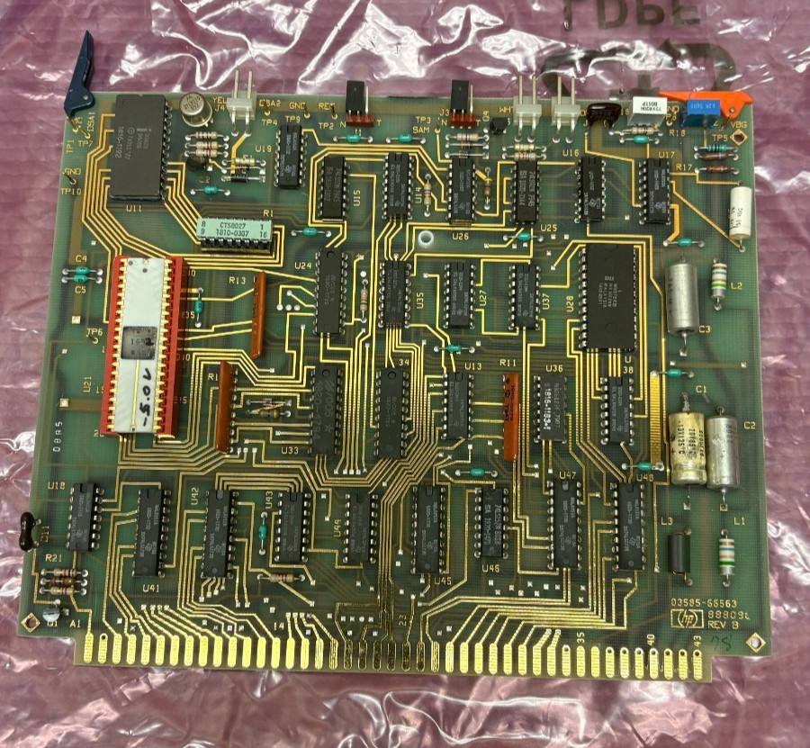 HP 03585-66563 FOR HP 3585 SPECTRUM ANALYZER