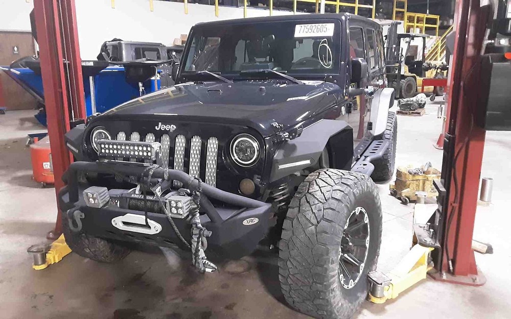 Used Windshield Frame fits: 2009 Jeep Wrangler Grade A