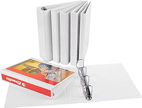 Esselte Präsentationsringbuch (DIN A4, 4 Ringe, 60 mm) weiß