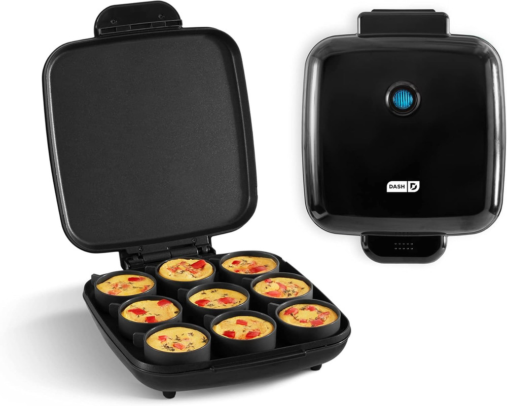 Family Size Egg Bite Maker - Electric Egg Bite Maker with Non-Stick Silicone Cup