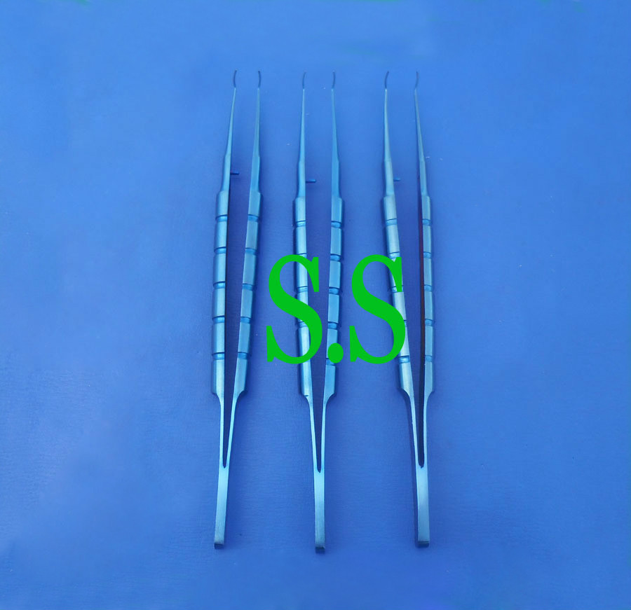 3 Lens Holding & Folding Forceps Titanium Opthalmic Instruments