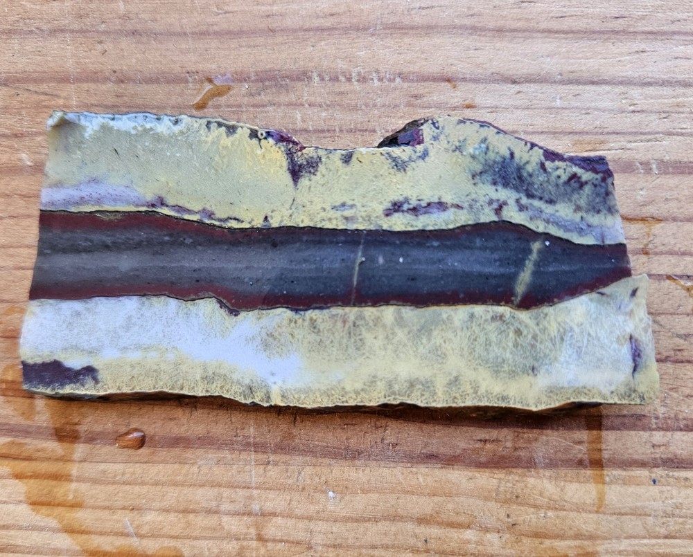 Unknown Seam Agate Lapidary Slab 48 Grams