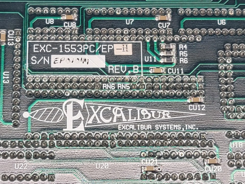 Excalibur Systems EXC-1553PC/EP-H Rev B
