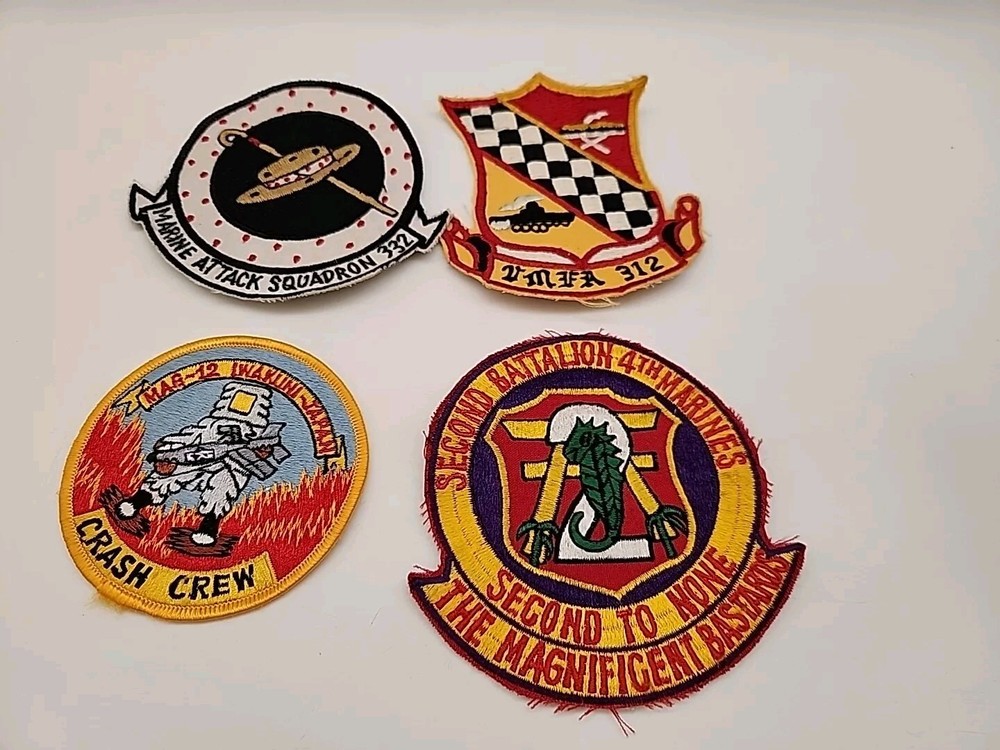 U.S Marine military lot 4 patch