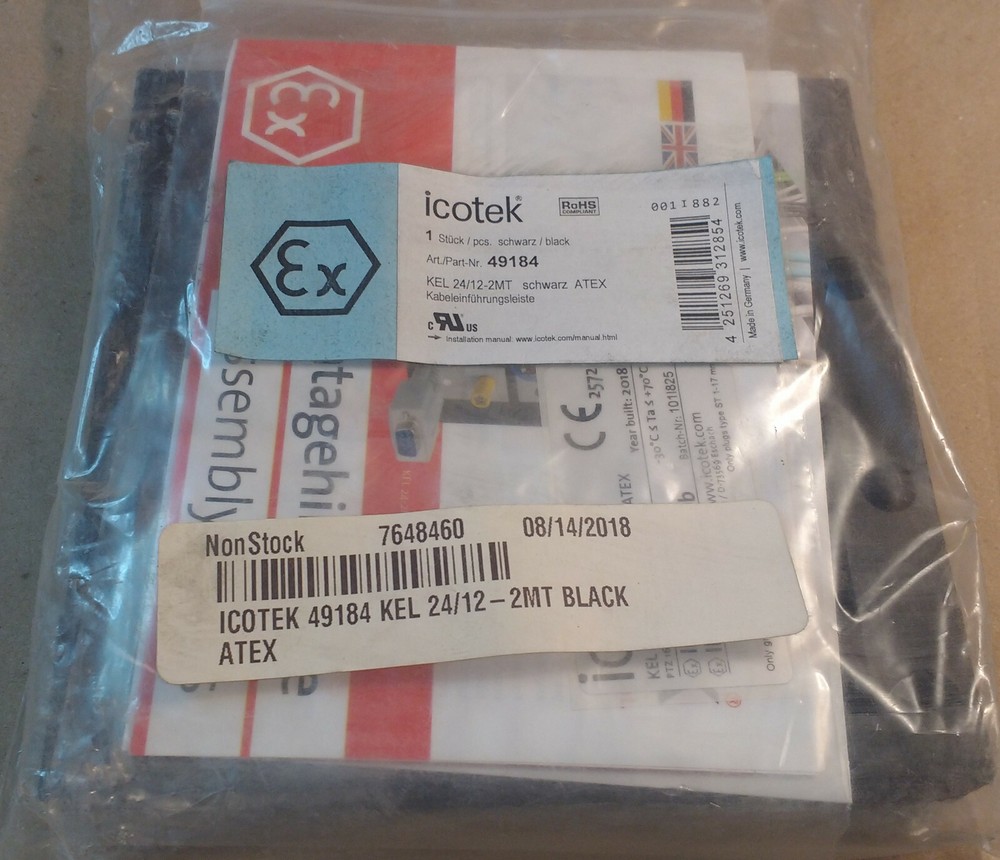 Icotek 49184 24/12-2MT Cable Entry Plate