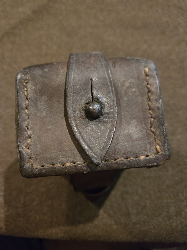 Vintage Winchester Leather Shot Shell Bag / Pouch