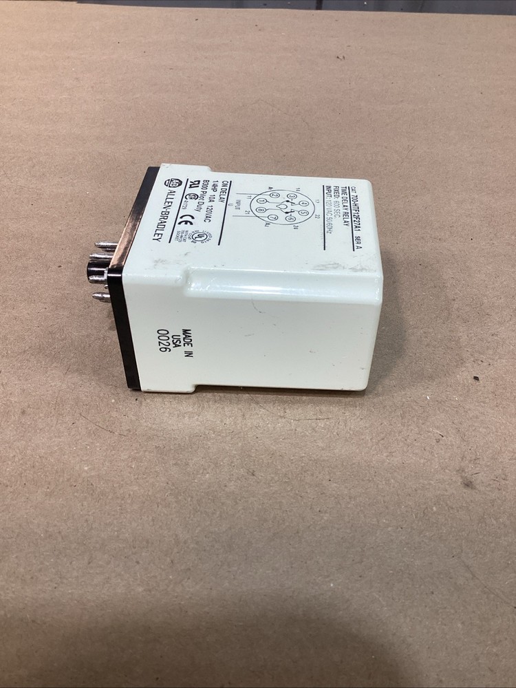 ALLEN BRADLEY 700-HTF12F27A1 TIME DELAY RELAY