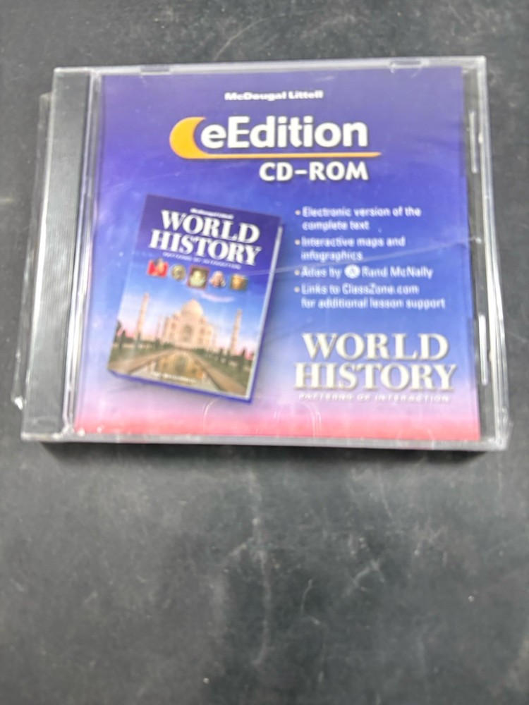 Mcdougall, Littell World History: Patterns Of interaction eEdition CD