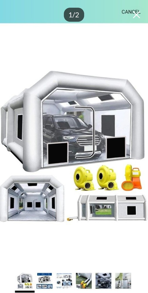 paint booth portable