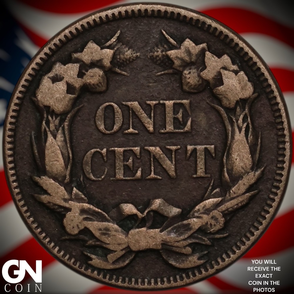 1857 Flying Eagle Cent Penny A0731