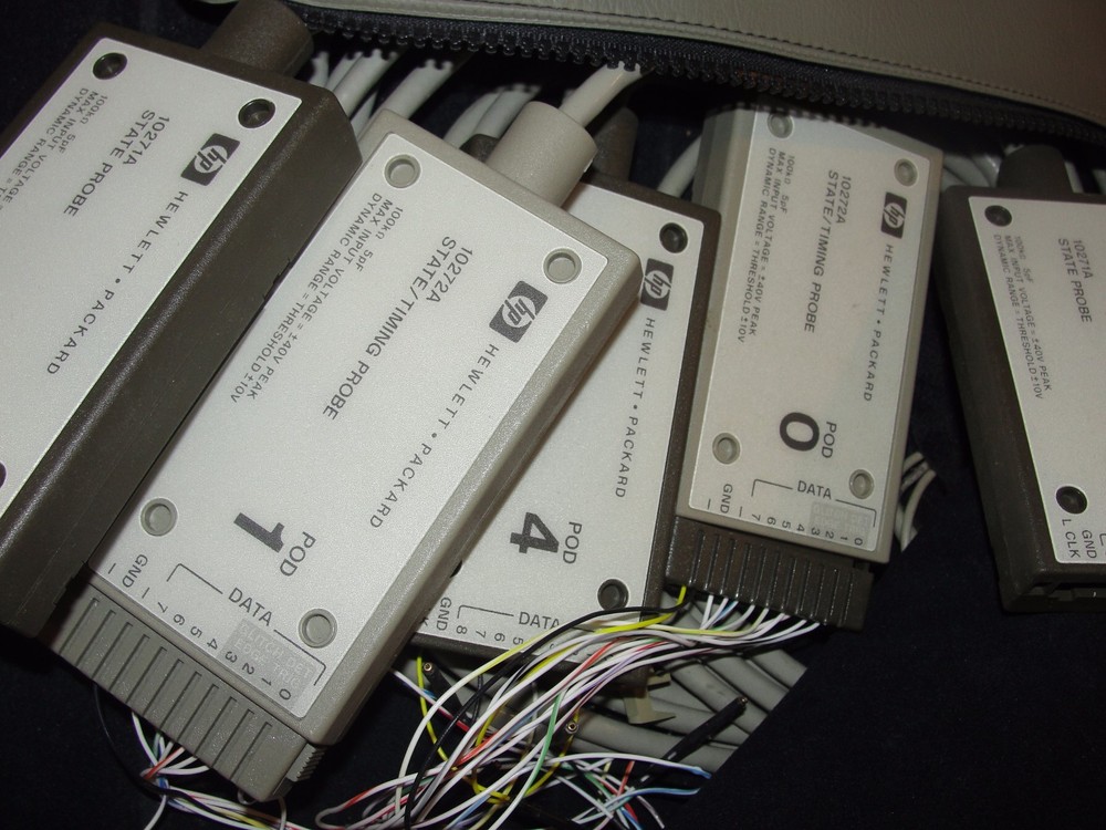 HP Hewlett Packard 1631D Logic Analyzer W/ Probes