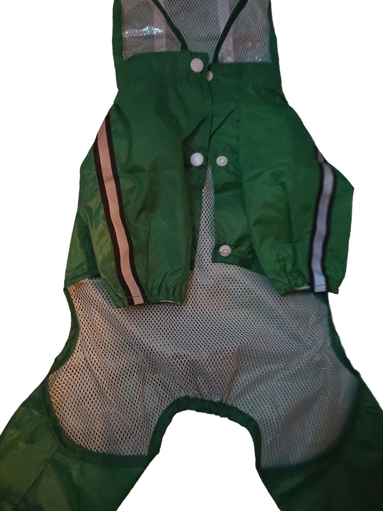 HipiDog Rain Jacket Size Large-reflexator