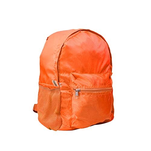 25L Backpack Packable Foldable Ultra Lightweight Water Resistant Durable Orange