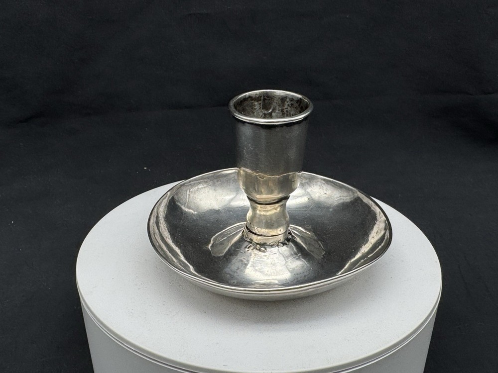 Antique Solid Sterling Silver Candlestick, 111 grams