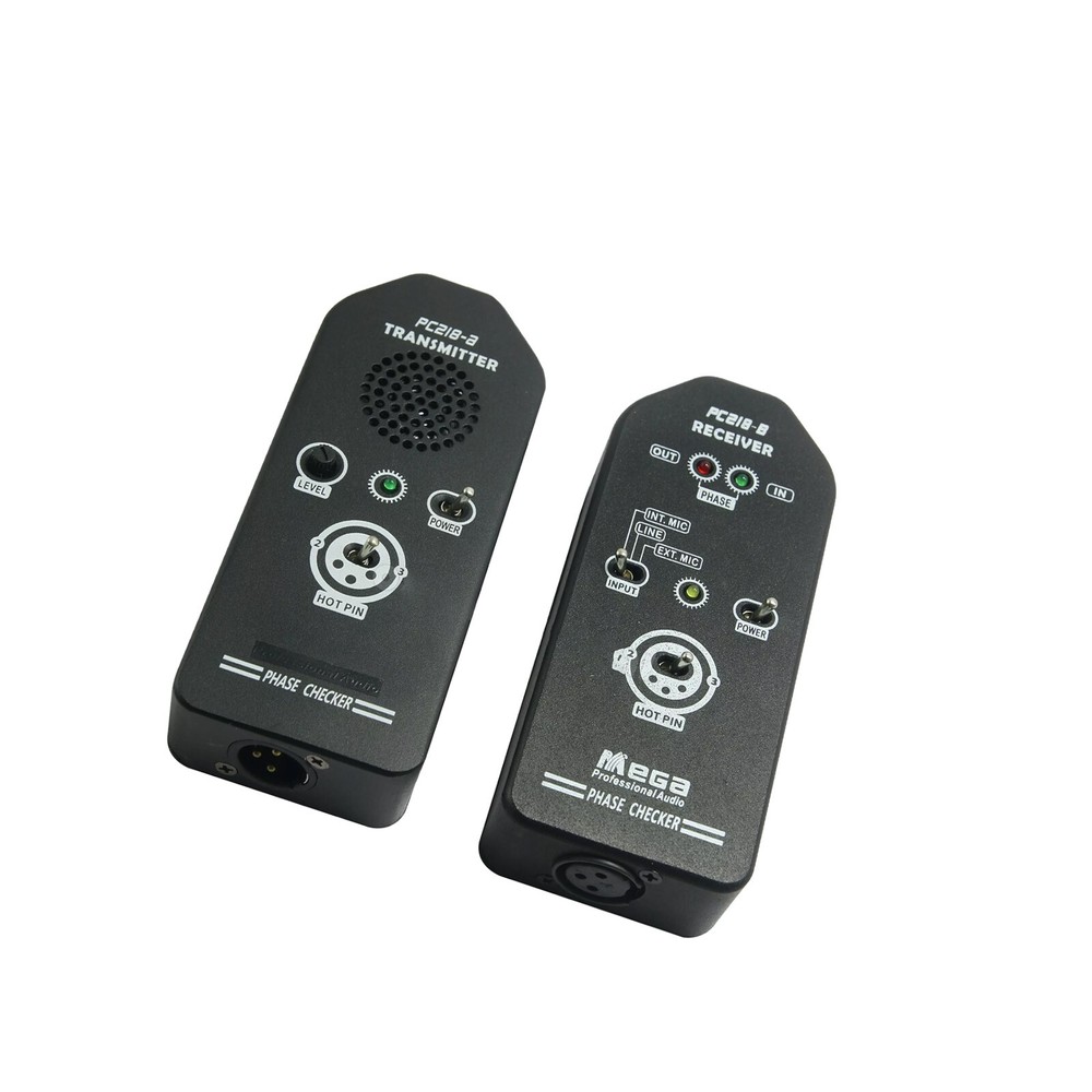 PC218 Phase Polarity Tester Checker Detector Audio Speaker Microphone Testing