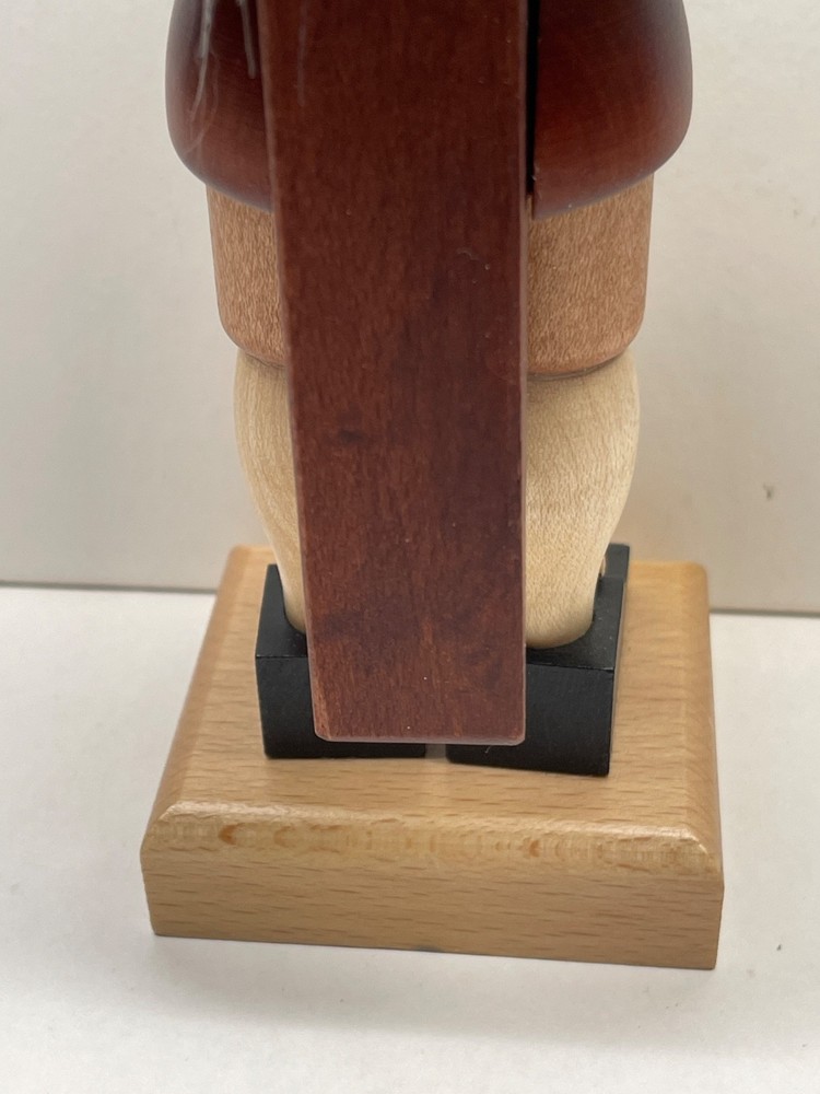 Crate&Barrel Christian Ulbricht Clockmaker German Nutcracker 10.75” Numbered