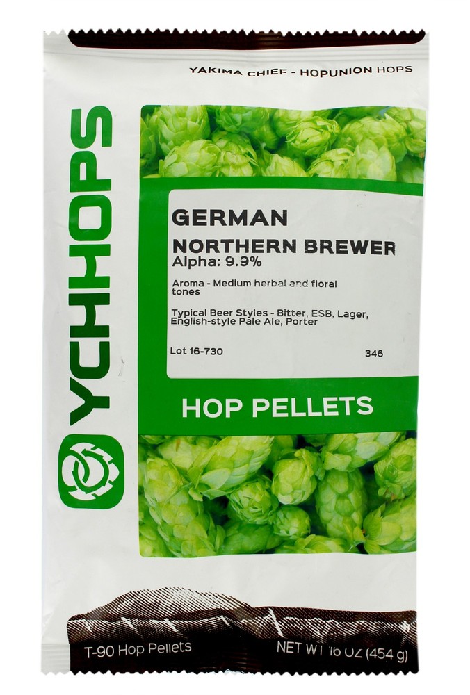 Northern Brewer (German) Pellet Hops - 1lb.